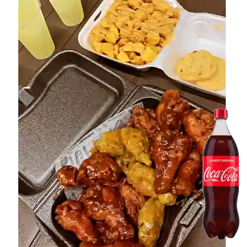 Combo Pareja Mini + Coca-Cola Sabor Original 1.5 L