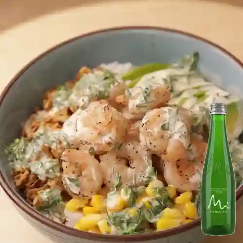 Combo Poke Acevichado + Agua con Gas