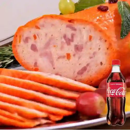 Combo Pavo Tradicional + Coca Cola Original 500 ml