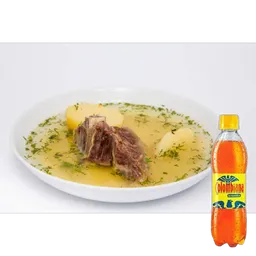 Combo Caldo de Costilla + Colombiana 400 ml