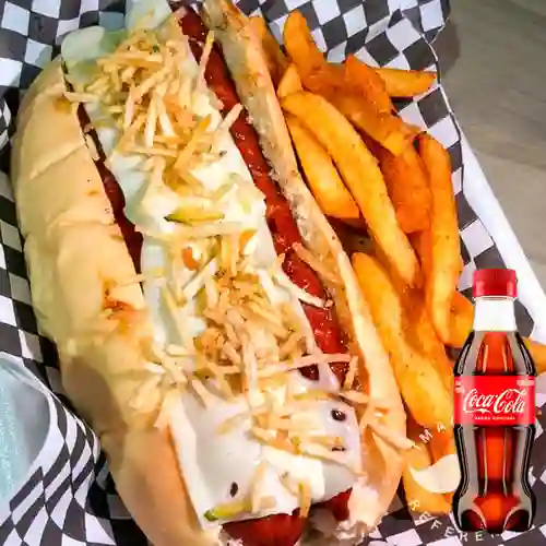Combo Chori-Perro + Coca Cola Original 250ML