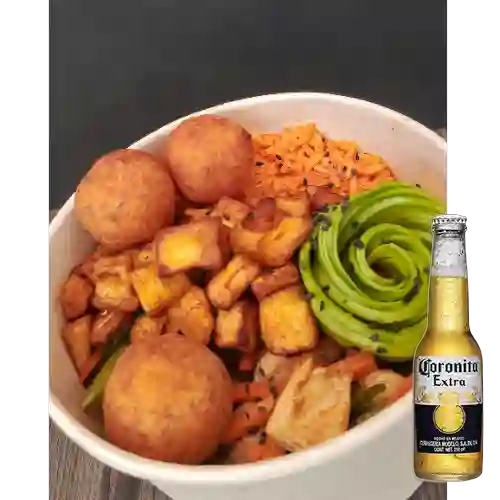 Combo Ñaña + Cerveza Coronita Bot. 210ml