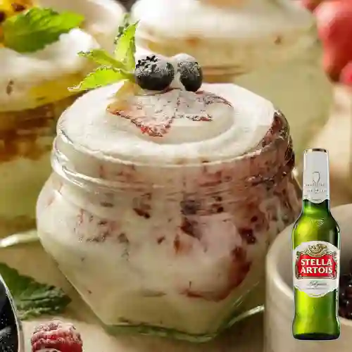 Combo Merengon Frutos Rojos + Stella Artois