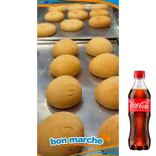 Combo Pandebono + Coca-cola Sabor Original 400 ml