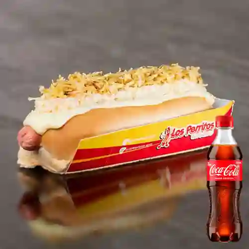 Combo Perrito Solo Queso + Coca Cola Original 400 ml