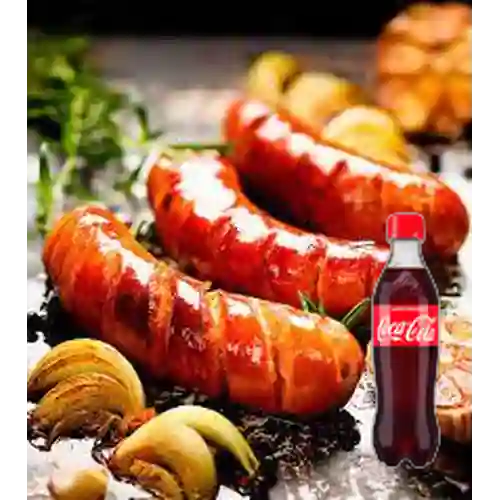 Combo Chorizo + Coca-Cola Sabor Original 450 ml
