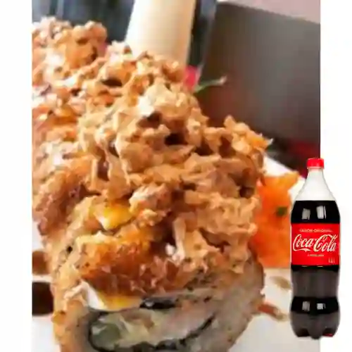 Combo Godzilla Roll + Coca Cola