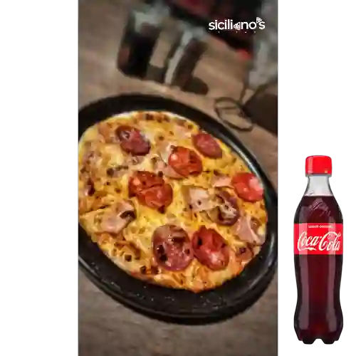 Combo Pizza Trinacria +Cocacola Orig 400ml