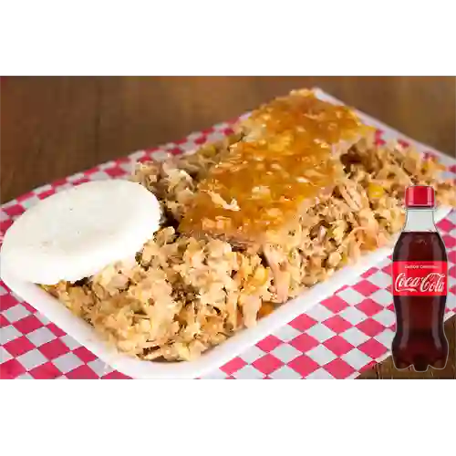 Combo Plato de Lechona 360 +cocacola Orig 250ml
