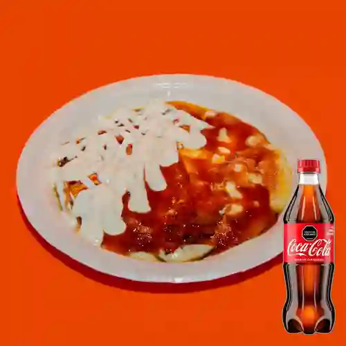 Combo Arepa Doble Queso + Coca Cola