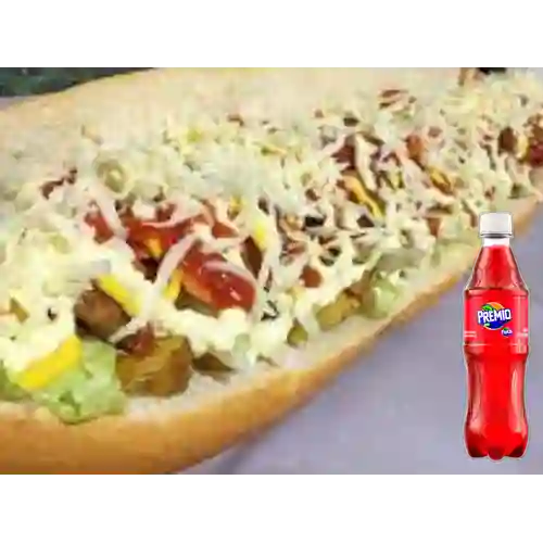 Combo Pepito Mixto Full 20cm + Premio 400 ml