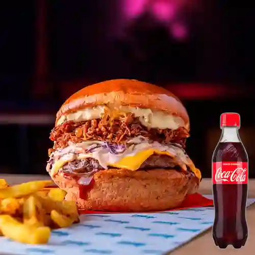 Combo Jack & Pulled + Coca-Cola Sabor Original 400 ml