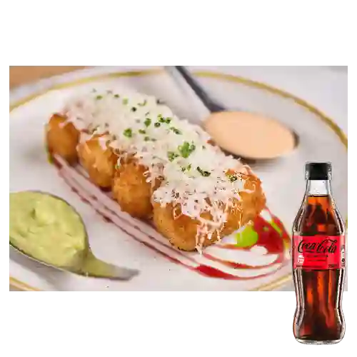 Combo Croquetas Arangohan + Coca Cola Sin Azúcar 300ML