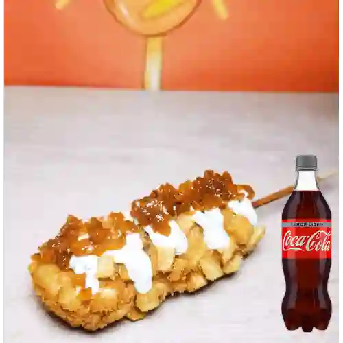 Combo Papas + Coca-Cola Sabor Ligero 400 ml
