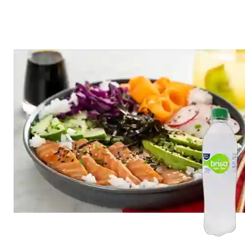 Combo Promo Poke X 2 + Brisa Con Gas 400 ml