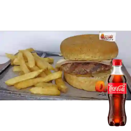 Combo Hamburguesa Renault 4 +Cocacola Orig 400ml