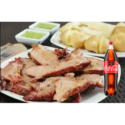Combo Llanera Familiar + Coca Cola Original 1.5 L