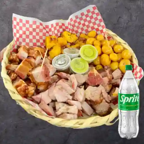 Combo Picada Al Barril Large + Sprite Original 1.5Lt