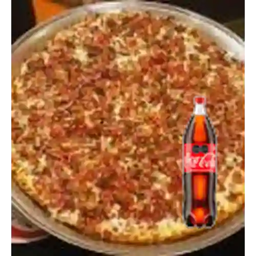 Combo Pizza Pepperoni Grande +Cocacola Orig 1.5l