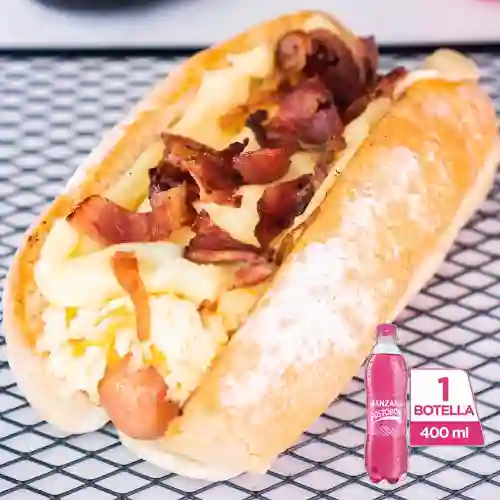 Combo Perrito Callejero + Postobón Manzana 400 ml