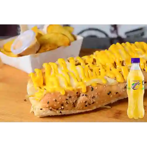 Combo Hot Dog Ranchero + Quatro Original 400ML