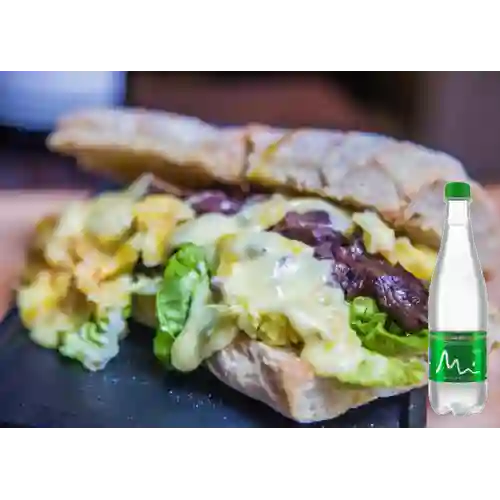 Combo Viande + Manantial Con Gas 600ML