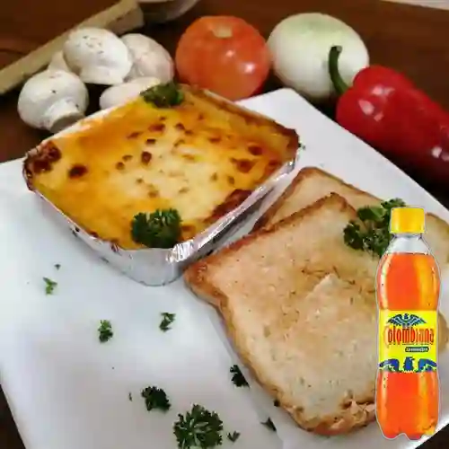 Combo Lasagna Especial + Colombiana 400 ml