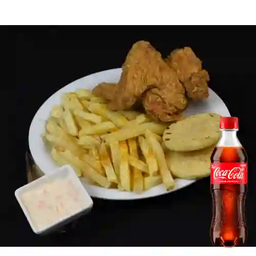 Combo Ala Apanada + Coca Cola Original 400 ml