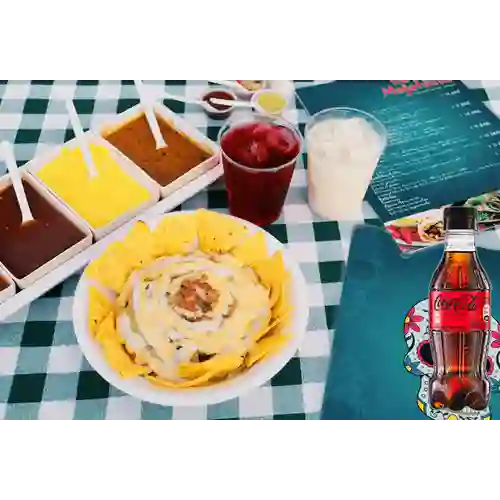 Combo Nachos + Coca Cola Sin Azúcar 250ML