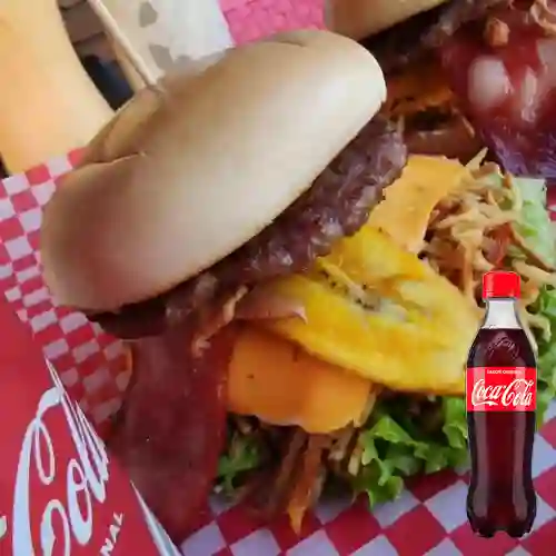 Combo Hamburguesa Costeña +cocacola Orig 500ml