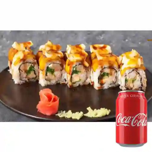 Combo Crab Roll + Coca Cola Original 330ML