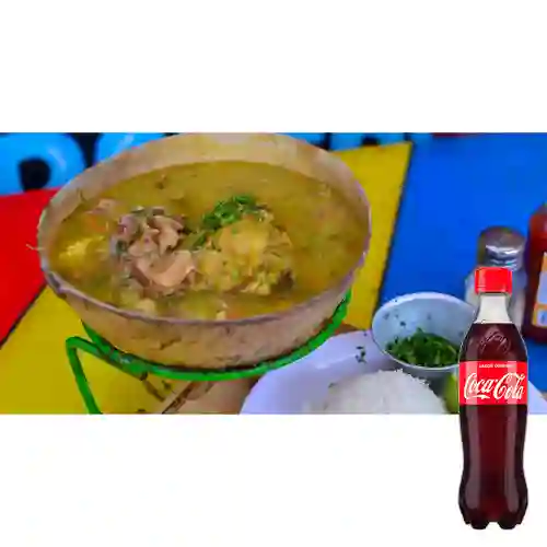 Combo Sancocho Trifásico +Cocacola Orig 400ml