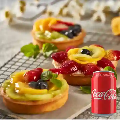 Combo Tartaleta de Frutas (Unidad) + Cocacola Orig 330 ml