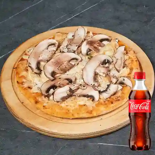 Combo Pizza Solo Pollo + Coca Cola Original 400 ml