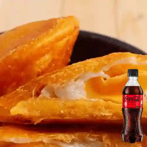 Combo Arepa de Huevo + Coca Cola Sin Azúcar 400 ml