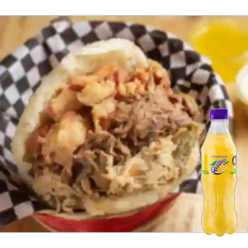Combo Tronco E Arepa Rellena + Quatro Original 400ML