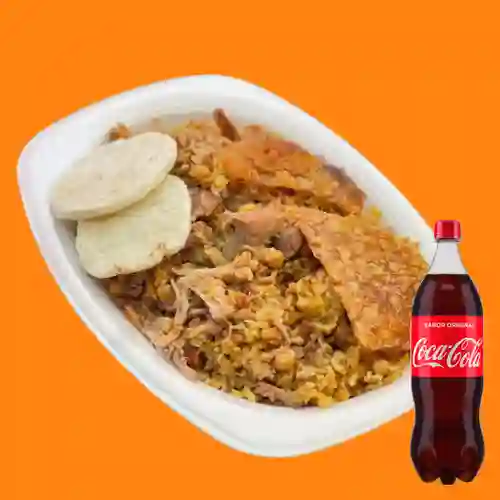 Combo Lechona 500 gr + Coca-Cola Sabor Original 1.5 l
