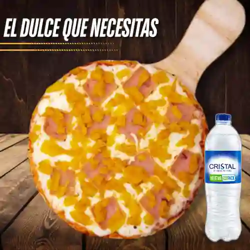 Combo Hawaiana + Cristal Sin Gas 600 ml
