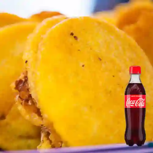 Combo Arepa de Huevo + Coca-Cola Sabor Original 400 ml