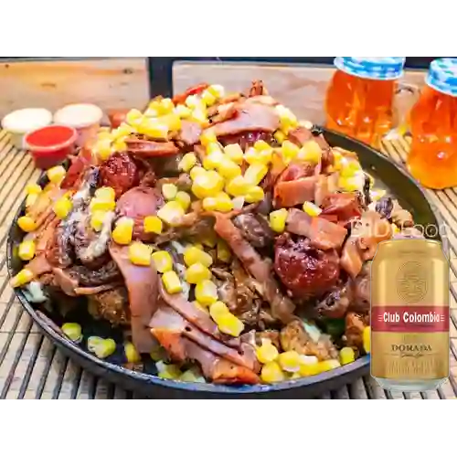 Combo Mazorcada Super Especial + Club Col. Dorada Lata 330ml