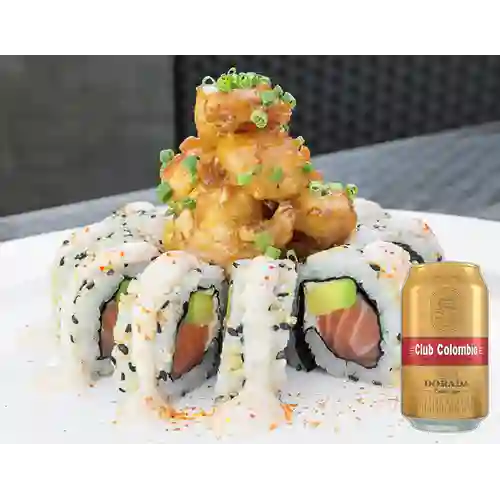 Combo Sushi Dinamita + Club col. Dorada Lta 330ml