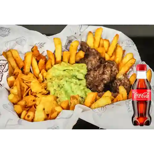 Combo Papas de la Casa + Coca Cola Original 250ML