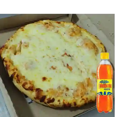Pizza Súper Estofada Mediana Granjera +Colombiana 400ml