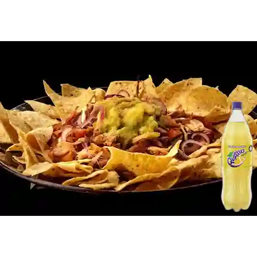 Combo Nachos Bogotaco + Quatro Original 1.5Lt