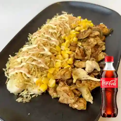 Combo Chuzo de Pollo + Coca Cola Original 400 ml