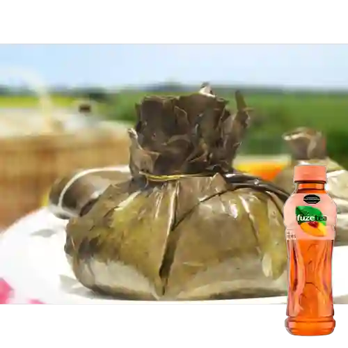 Combo Tamal + Fuze Tea Durazno 400ML