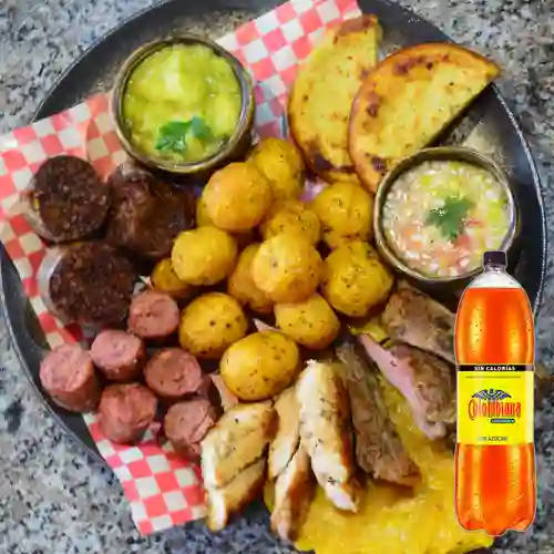 Combo Mixta de Carnes + Colombiana 2.5 l