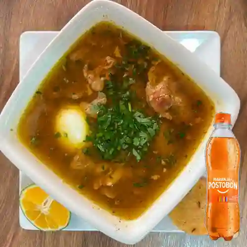 Combo Consomé + Naranja Postobón 400 ml
