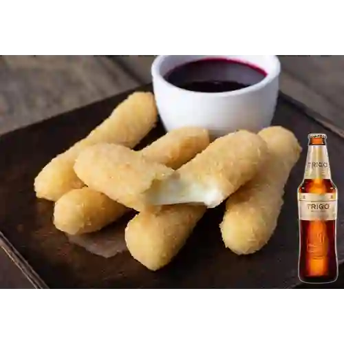 Combo Palitos de Queso X5 + Club Colombia Trigo 330 ml