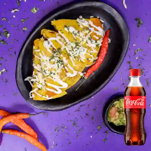 Combo Quesadilla + Coca Cola Original 400 ml
